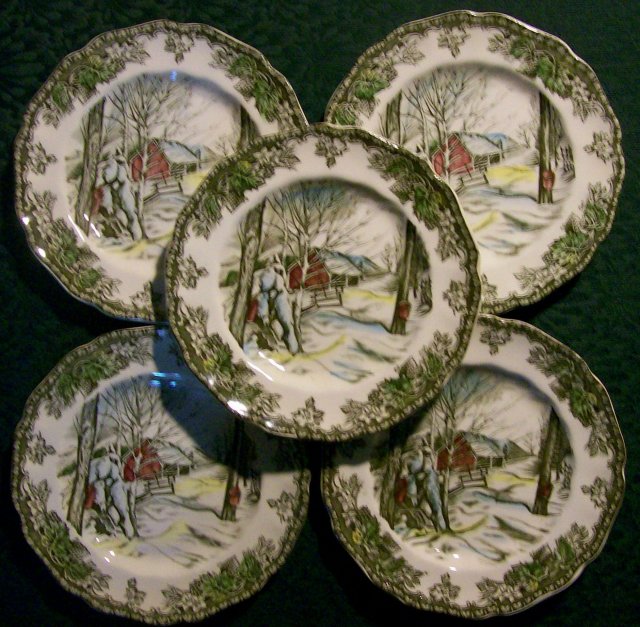 Johnson Brothers Friendly Village Plate Set/5
