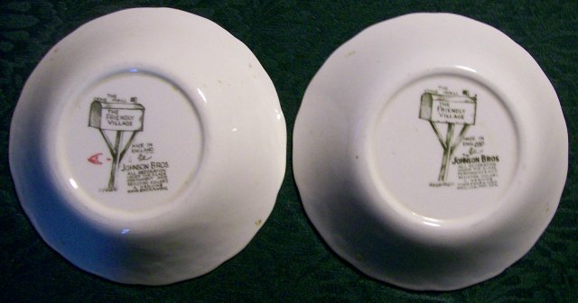 Johnson Brothers Friendly Village Ceramic Bowl Pair 5