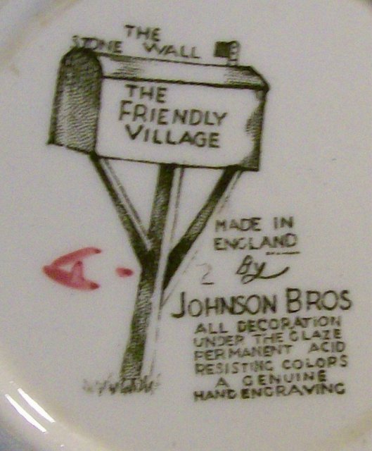 Johnson Brothers Friendly Village Ceramic Bowl Pair 5