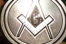 Masonic Paperweight: Cast Lead