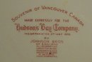 Vancouver Canada Ceramic Souvenir Plate Johnson Bros. 10