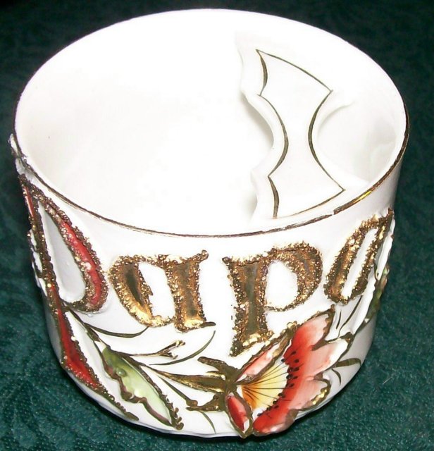 Victorian Porcelain Mustache Mug