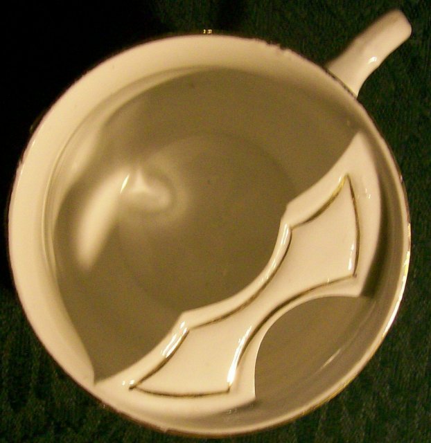 Victorian Porcelain Mustache Mug