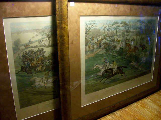 Framed Prints: Northampton Grand National Steeple Chase 1840