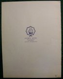 Olympic Hotel Georgian Room Restaurant Menu Seattle 1949