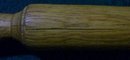 Hand-turned Oak Rolling Pin: 1800's