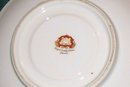 Royal Sealy Cup & Saucer: Black with Fruit Center
