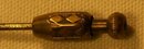 Art Nouveau Stick Pin with Patterned Nib