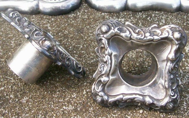 Webster Silver Plate Candlestick Pair
