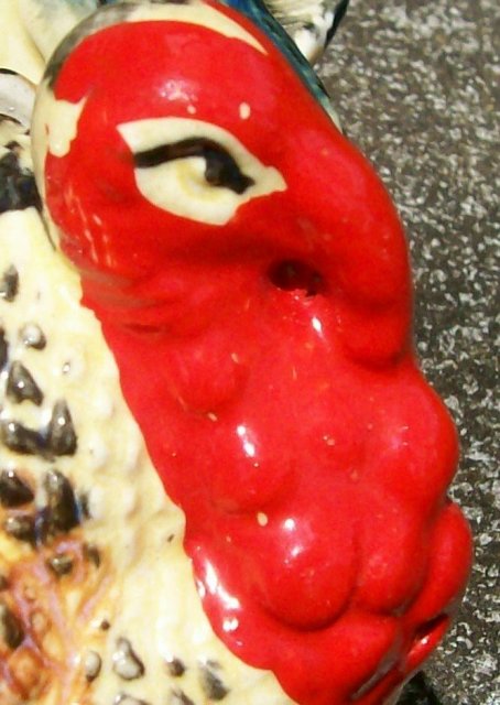 Turkey Figural Ceramic Salt & Pepper Shakers Japan 1930's-50's 3.5