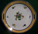 Bavarian Art Deco Luster Cake Plate