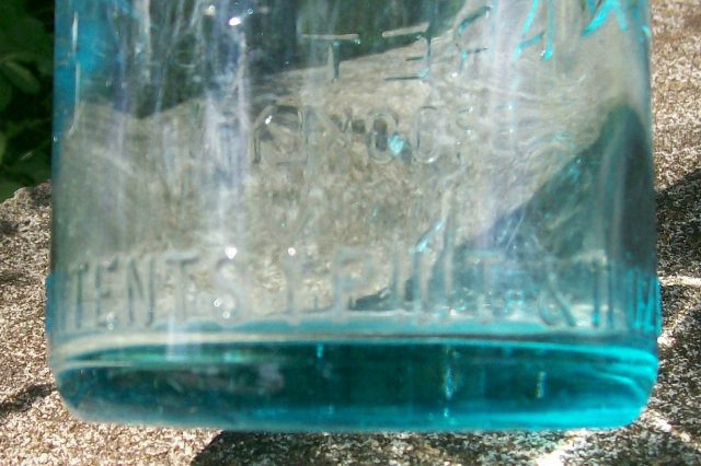 Acme Advertising Glass Bottle Brooklyn NY Early 1900s Aqua Embossed 27 Oz 11