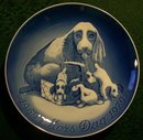 Mother's Day Plate with Cocker Spaniels