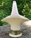 Cheddar Cliffs England Souvenir Ceramic Mini Basket Early 1900's