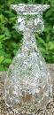 Westmoreland Glass Thousand Eye 3-Piece Console Set #1000 Clear 1934-56