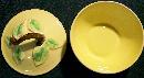 Belmar of California Ceramic Five Piece Serving Set: Figural Fruit Yellow & Green