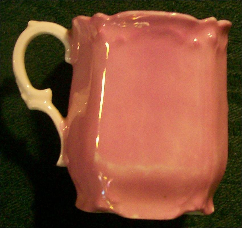 Kearney Nebraska Buffalo County Courthouse Souvenir Porcelain Cup Ca. 1900