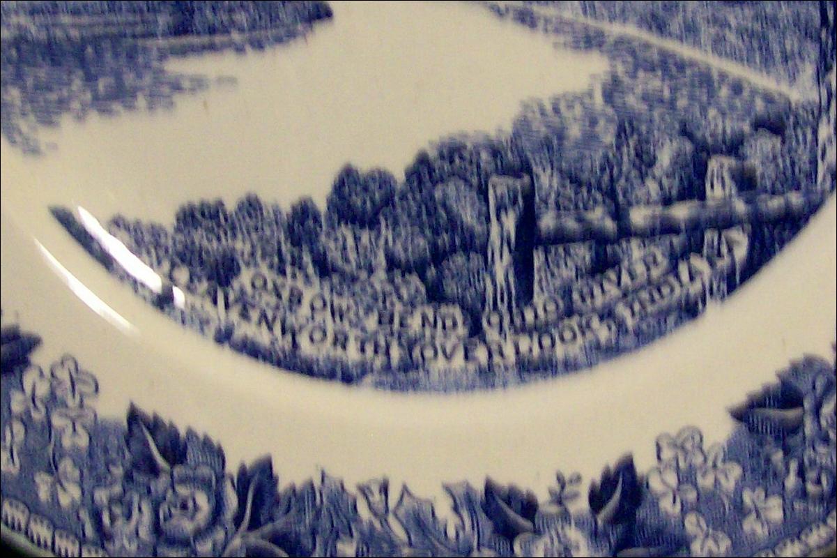 Plate: Ohio River/Leavenworth Overlook Indiana