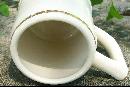 Ceramic Beer Mug with Cardinal/Monk Decal #1