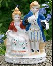 Occupied Japan Colonial Couple Figurine