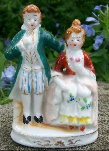 Occupied Japan Colonial Couple Figurine
