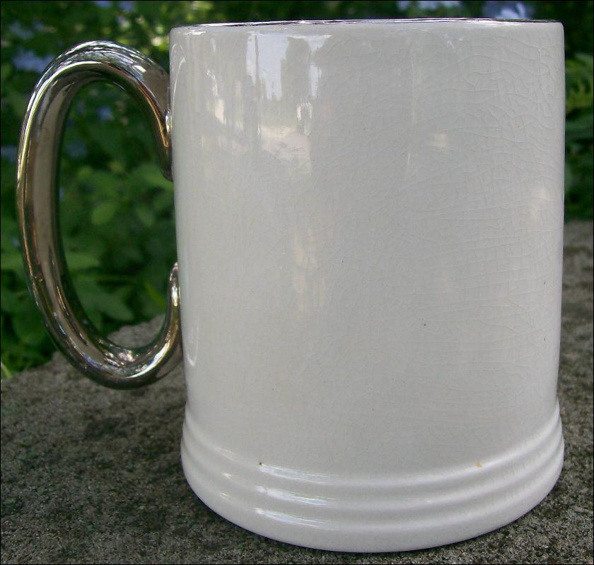 Nassau Bahamas Souvenir Ceramic Mug/Stein Queen's Staircase Ca. 1950's