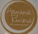 Cuban Havana Riviera Ceramic Ashtray Royal China 1958-60