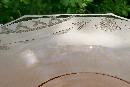 Pink Depression Glass Octagon Pedestal Console Bowl Cut Floral/Lattice 10