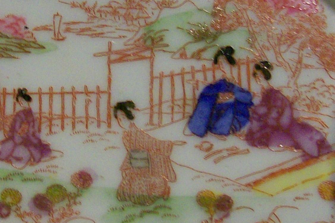Geisha Girl Pin Tray: Picnic