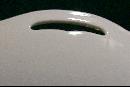Nippon Ceramic Cake Plate with Hand-painted Roses Green Line NIP59