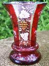 Bohemian Ruby-Flashed Goblet: Ca. 1860