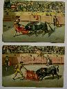 Bullfight Chromolithograph Print Set of 12 J. Arias