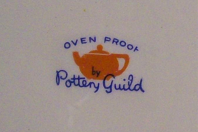 Pottery Guild/Cronin/Block China Salad Bowl