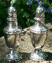Rogers Sterling Salt & Pepper Shakers: Late 1800's