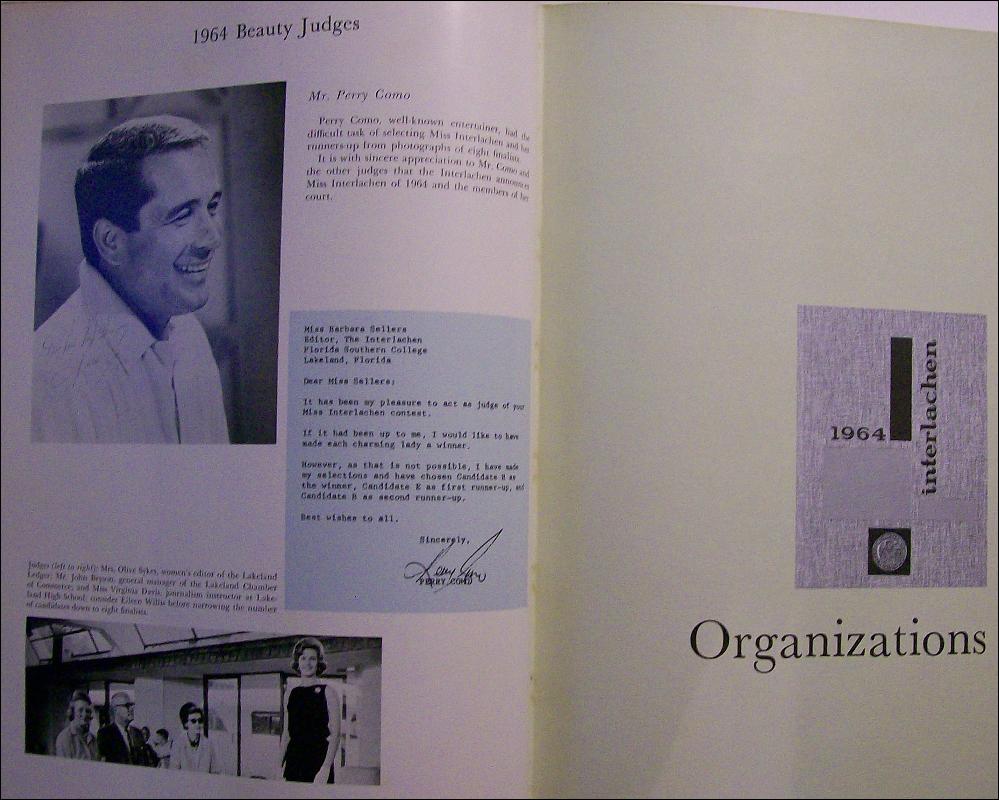 Florida Southern College Lakeland Yearbook 1964 Annual