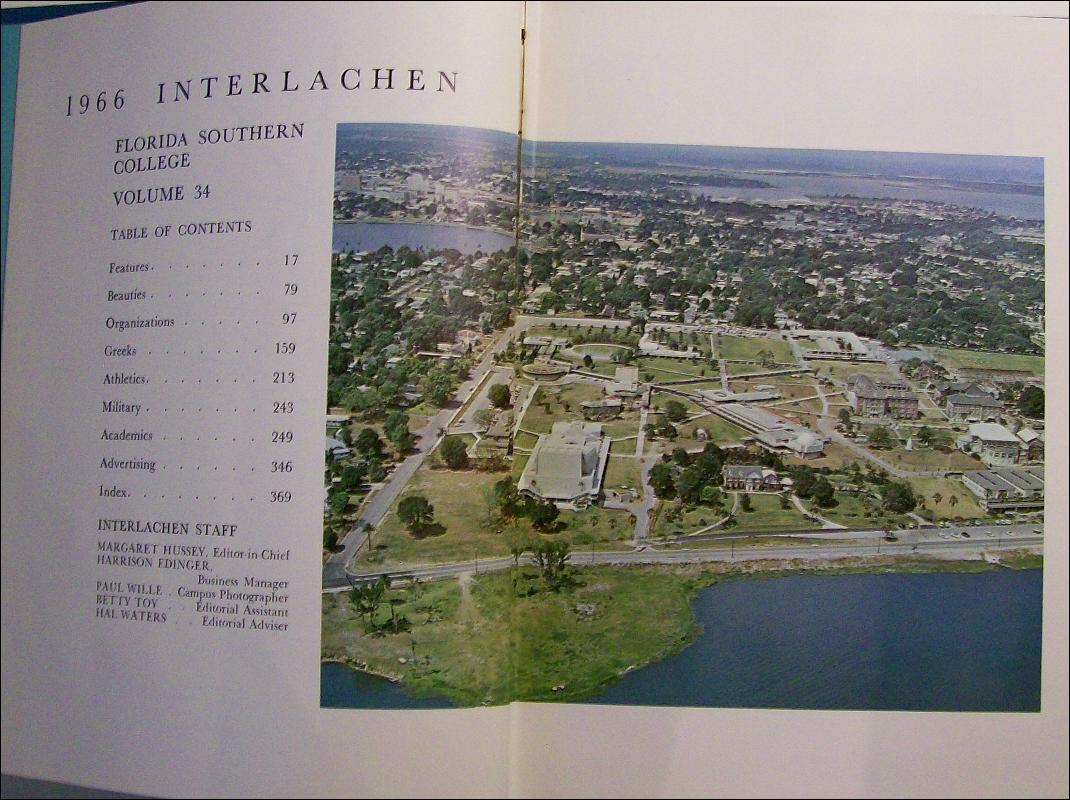 Florida Southern College Lakeland Yearbook 1966 Annual