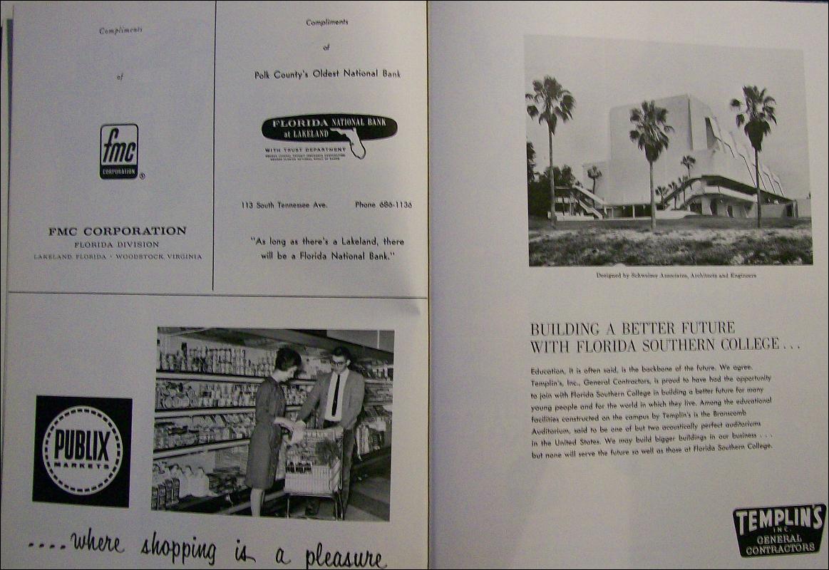 Florida Southern College Lakeland Yearbook 1966 Annual