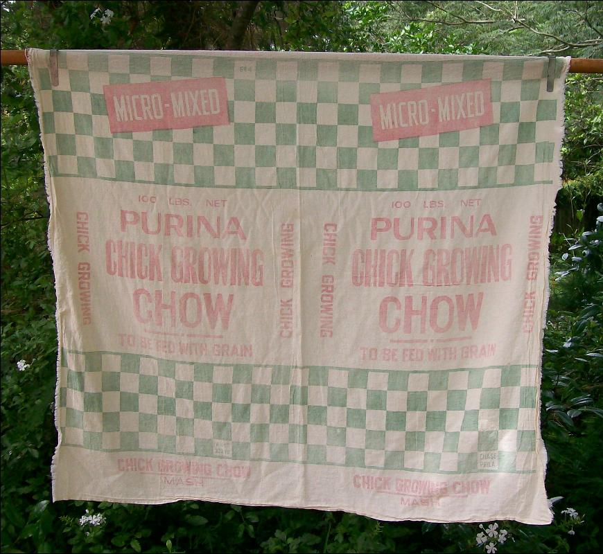 Purina Chick Chow Feed Sack