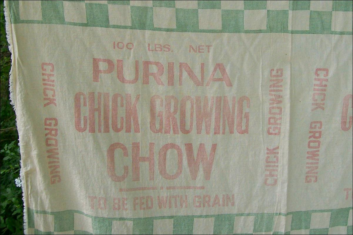 Purina Chick Chow Feed Sack