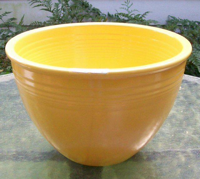 Fiesta Nested Mixing Bowl #6 Original Yellow 9.75