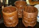 Philippine Tiki Mug: Hand-carved Wood