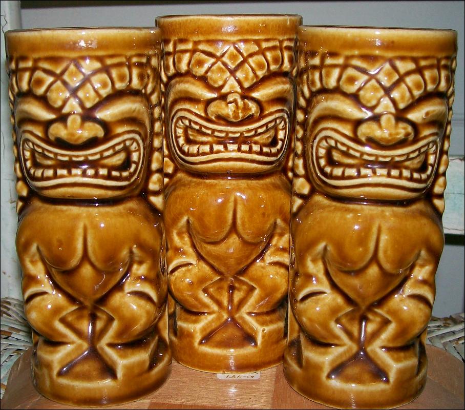 Tiki Tumbler/Vase: