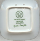 Bing & Grondahl Square Mini Plate- Thorvaldsen's Museum