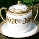 Noritake Nippon Mustard with Attached Undertray