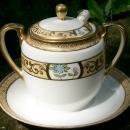 Noritake Nippon Mustard with Attached Undertray