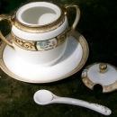 Noritake Nippon Mustard with Attached Undertray