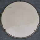 German Graniteware Handled Tray: Fruit Decoration