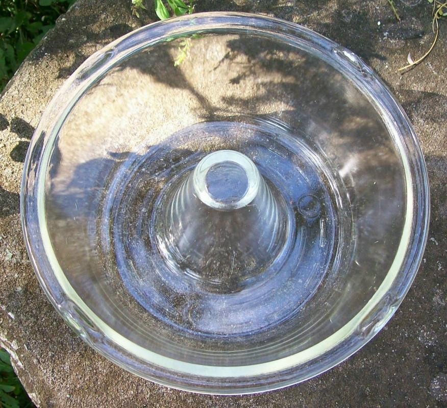 McKee Glasbake Angel Food Cake Pan 1930s-50s