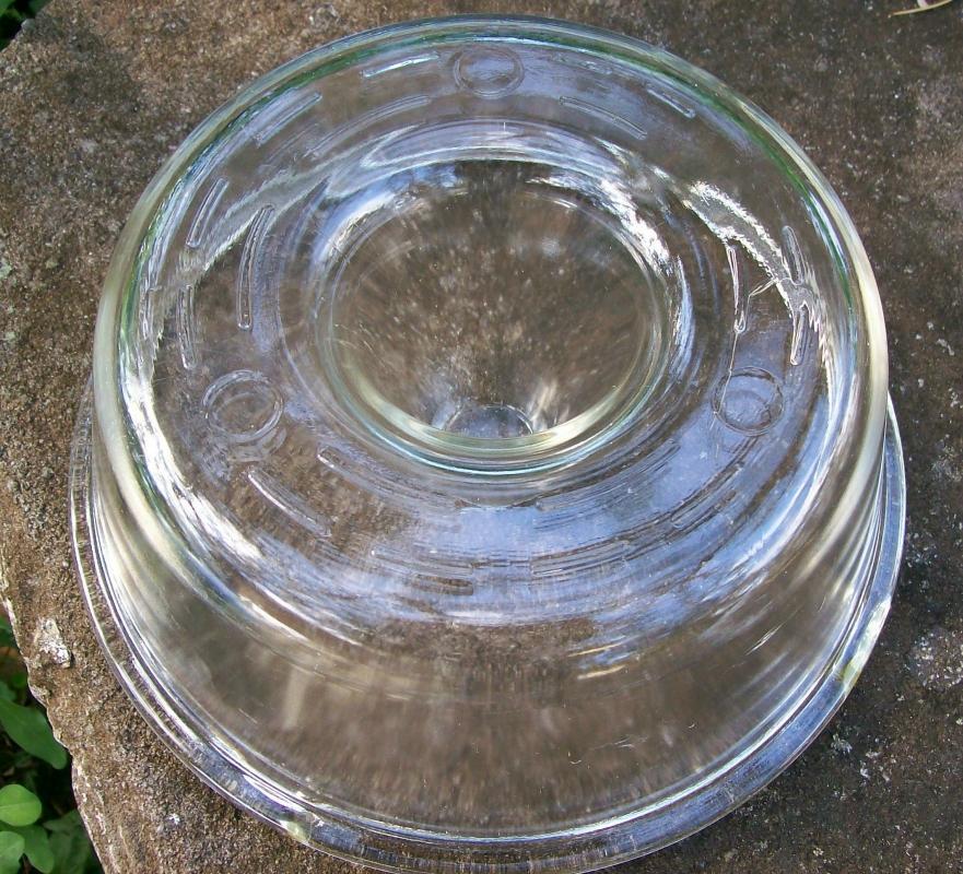 McKee Glasbake Angel Food Cake Pan 1930s-50s