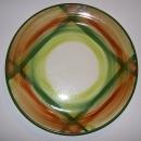 Metlox Vernonware Tam O'Shanter Ceramic Plate 9.75